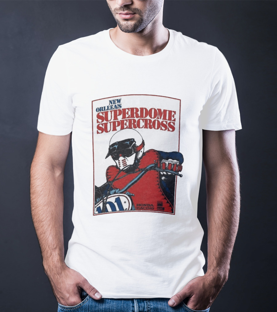 New Orleans Superdome Supercross Honda Racing 101 T-Shirt