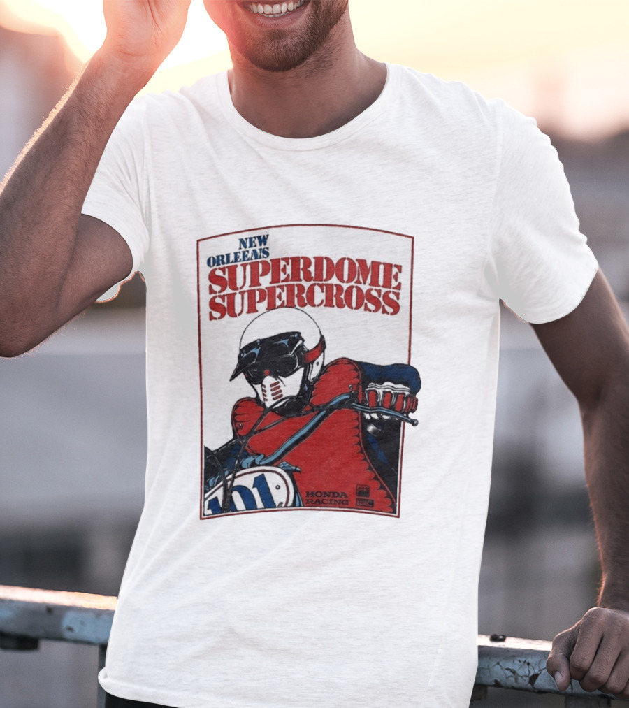 New Orleans Superdome Supercross Honda Racing 101 T-Shirt