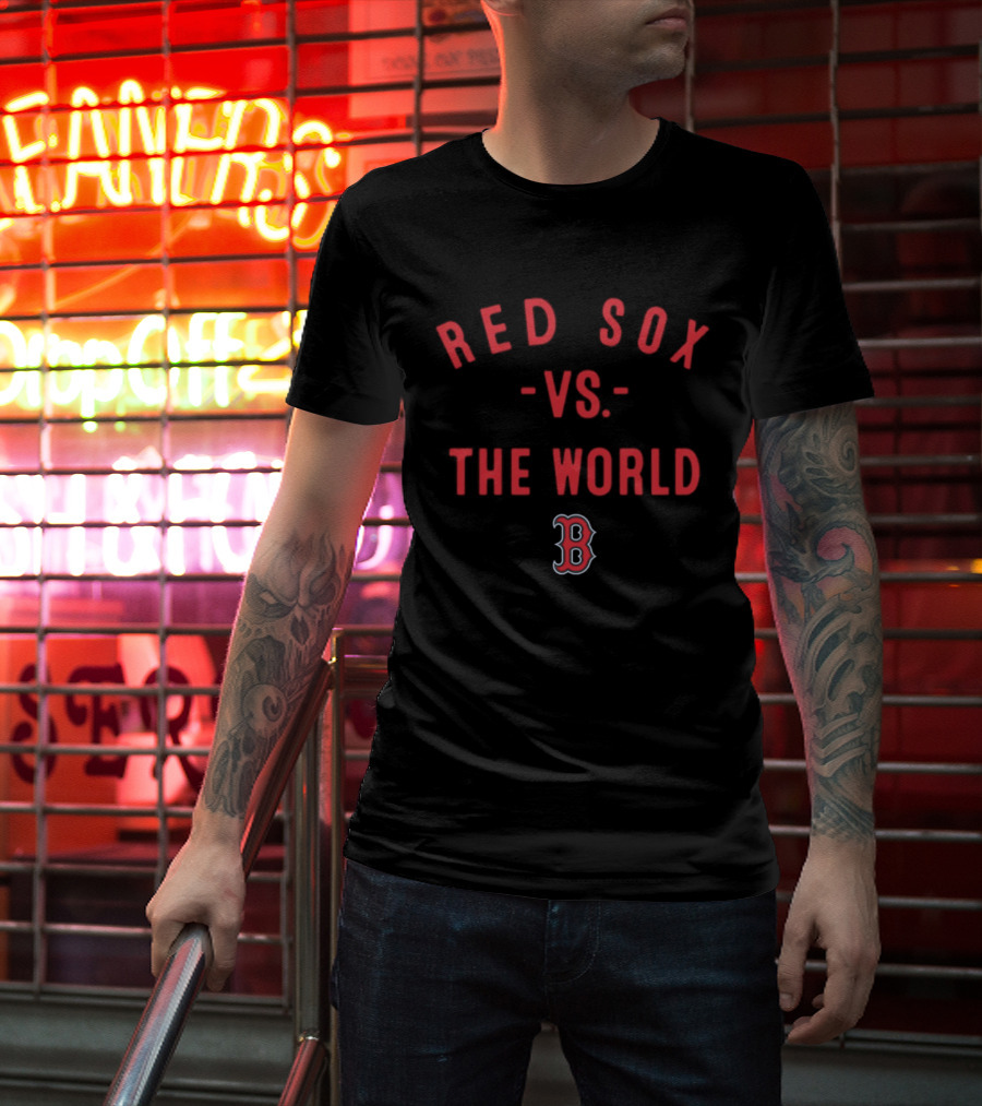 Boston Red Sox Vs The World MLB 2026 Season T-Shirt