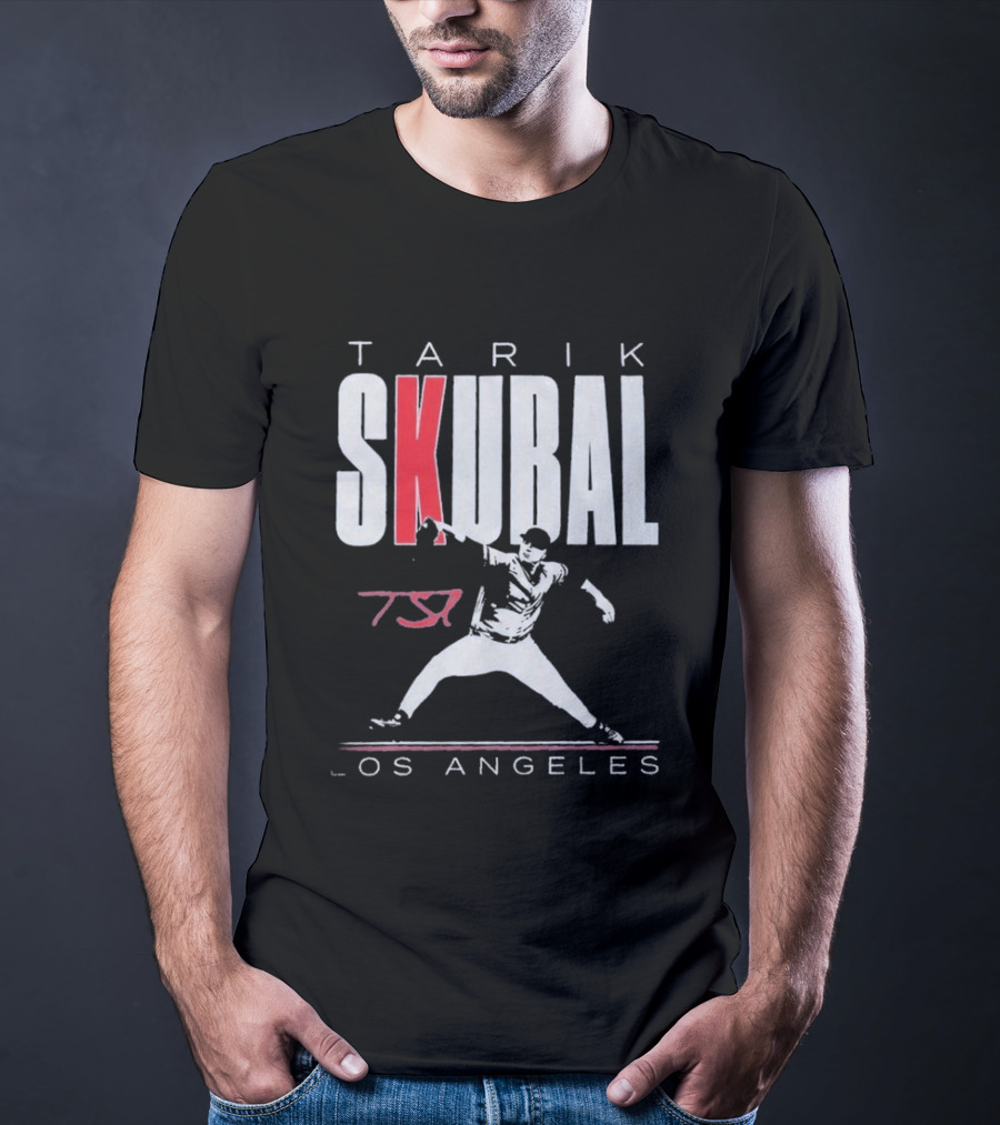 Tarik Skubal Los Angeles Dodgers Pitcher Graphic 27 T-Shirt