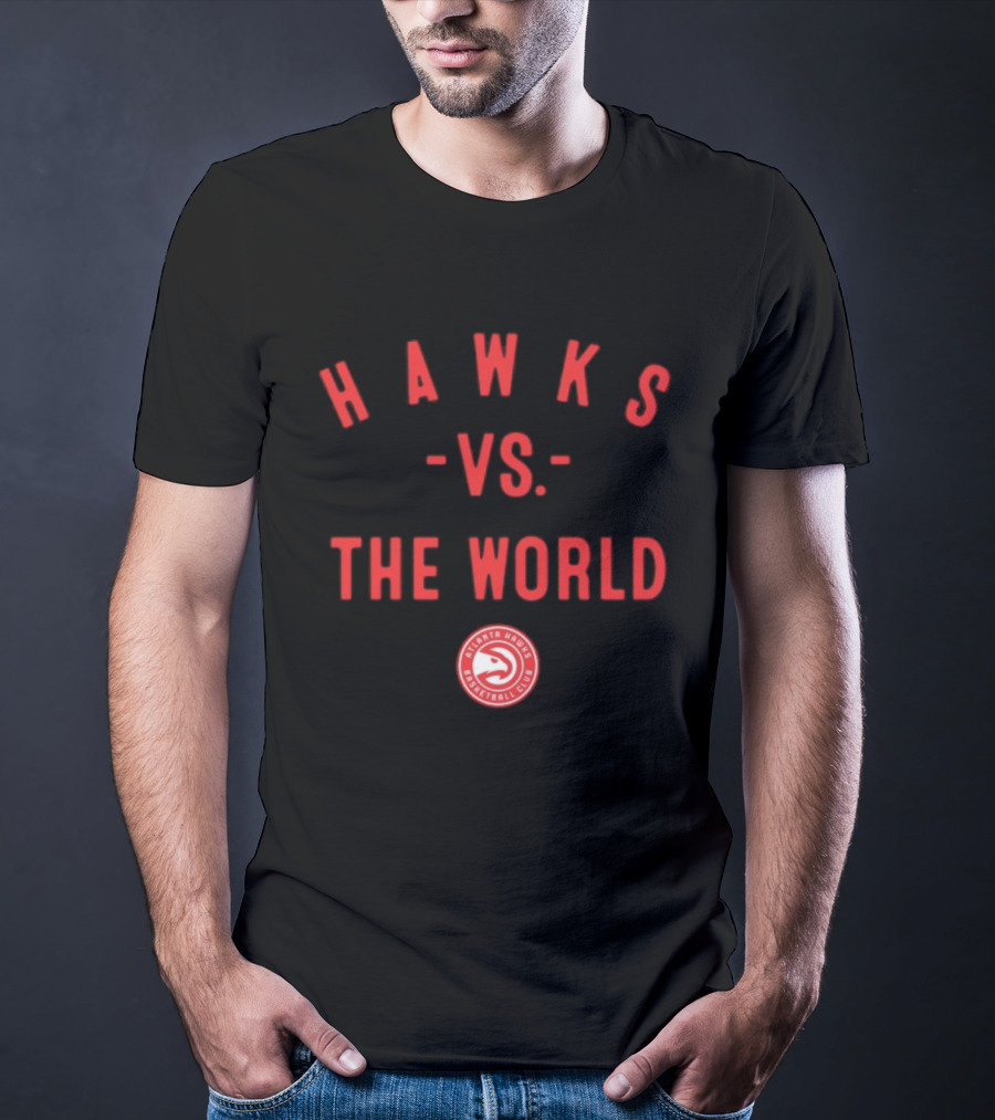Atlanta Hawks Vs The World Basketball Club NBA 2026 T-Shirt