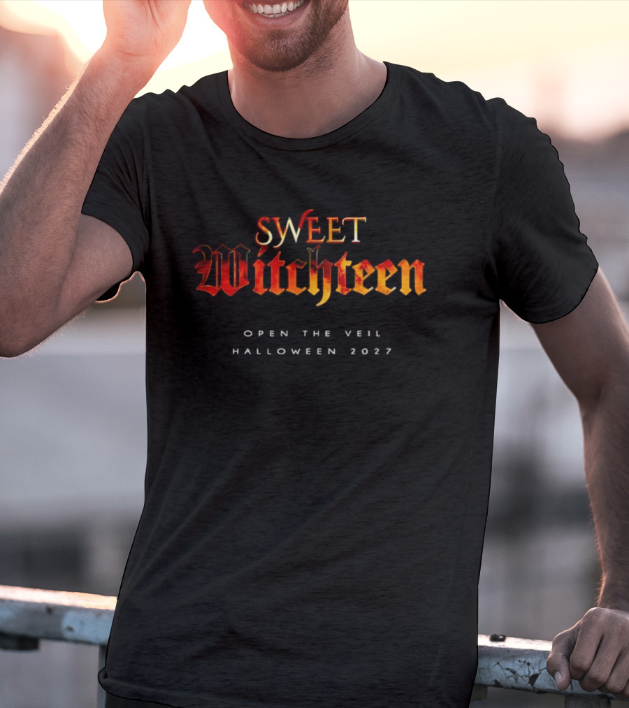 Sweet Witchteen Open The Veil Halloween 2027 Celebration T-Shirt