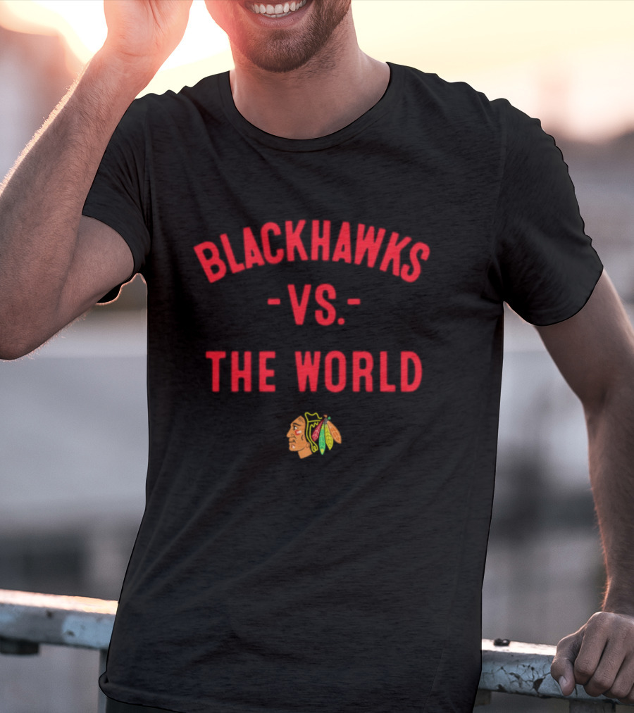 Blackhawks Vs The World NHL 2026 Nowbes T-Shirt