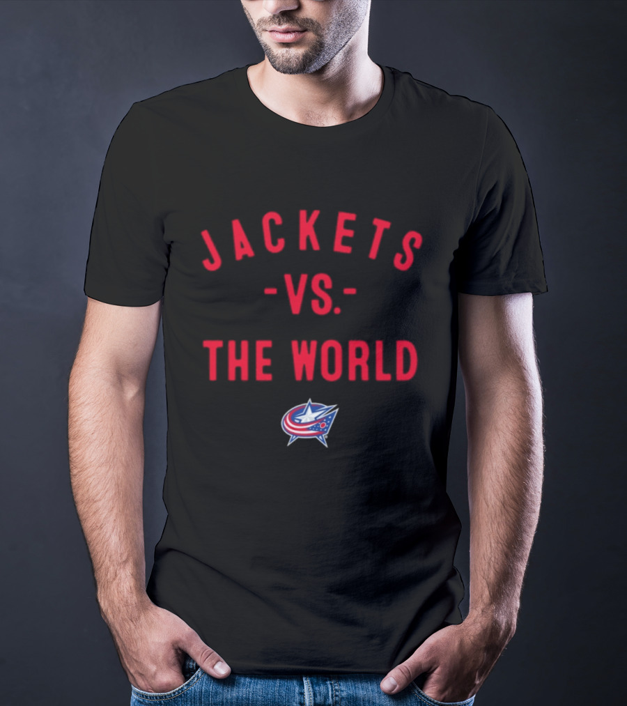 Jackets Vs The World Columbus Blue Jackets NHL 2026 T-Shirt