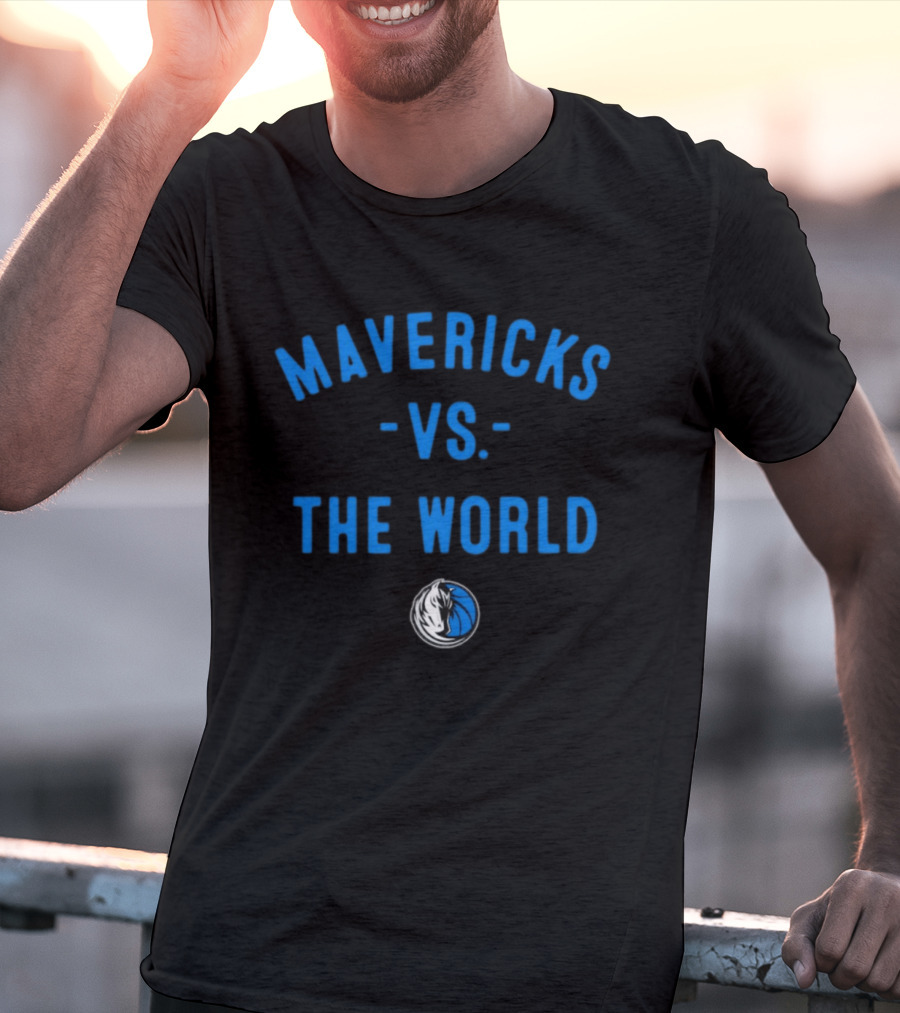 Mavericks Vs The World NBA 2026 Dallas Nowbes T-Shirt