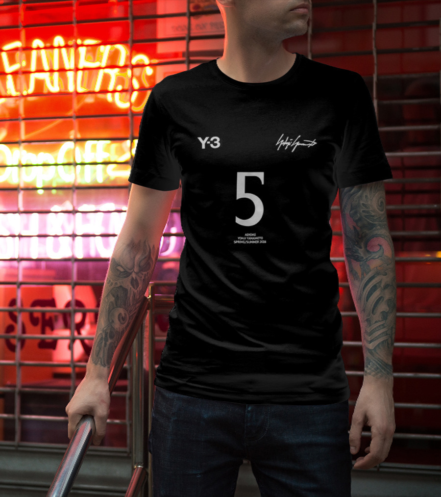 Y 3 Yohji Yamamoto 5 Collection Trendingnowe T-Shirt