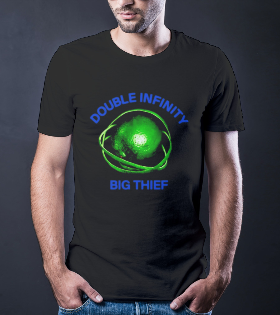 Double Infinity Big Thief Green Planet Sphere T-Shirt