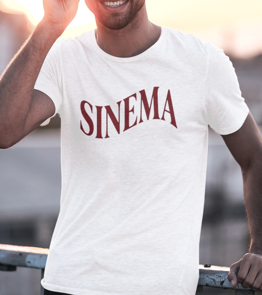 Rachel Sennott Sinema Bold Lettering T-Shirt