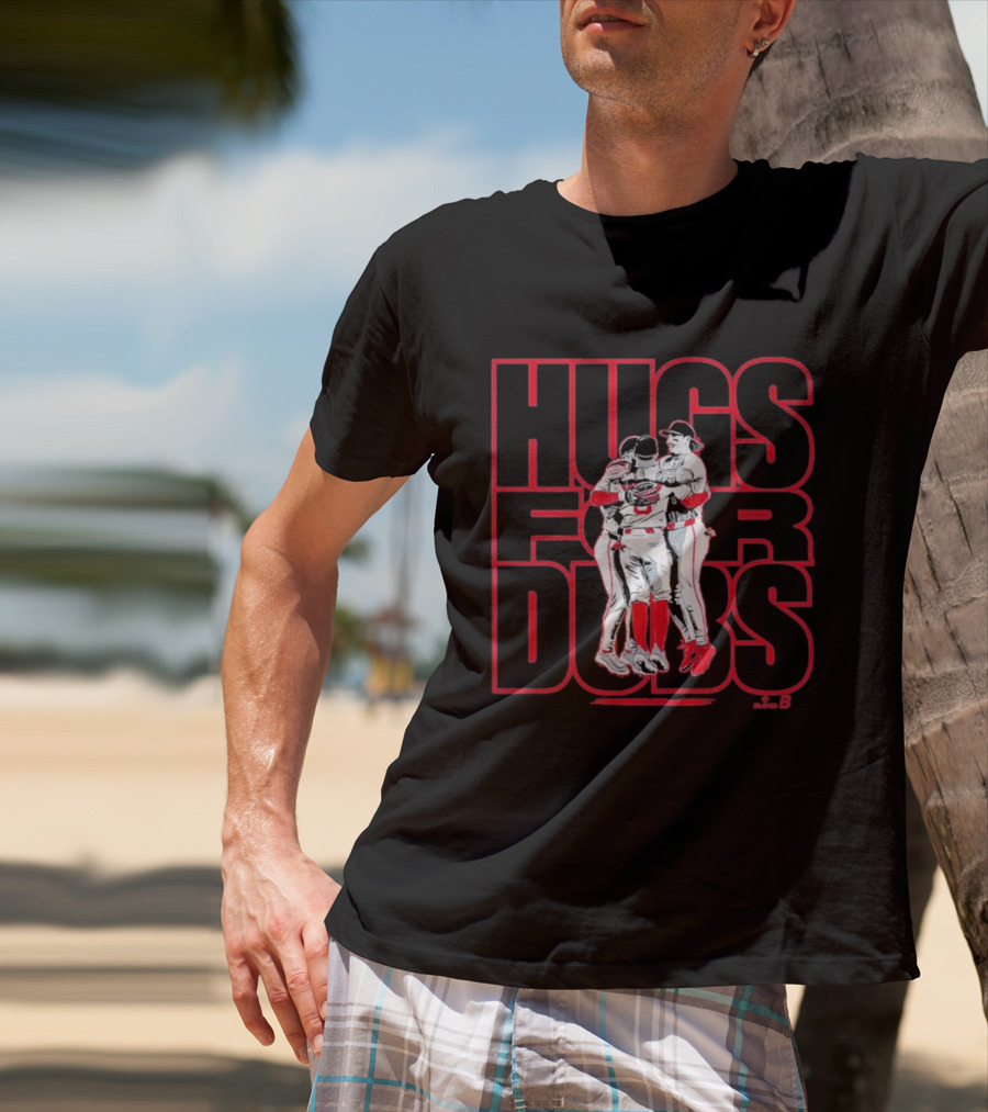 Jarren Duran Wilyer Abreu Ceddanne Rafaela Hugs For Dubs Team Celebration T-Shirt