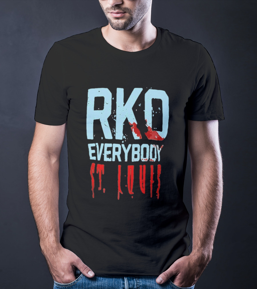 RKO Everybody St Louis Randy Orton Wrestling Fan T-Shirt