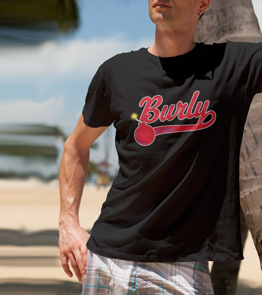 Alec Burleson Burly Bomb St Louis Cardinals MLB 2026 T-Shirt