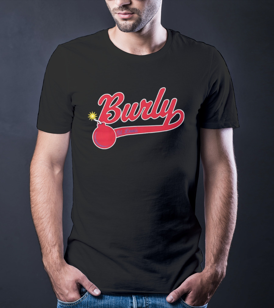 Alec Burleson Burly Bomb St Louis Cardinals MLB 2026 T-Shirt