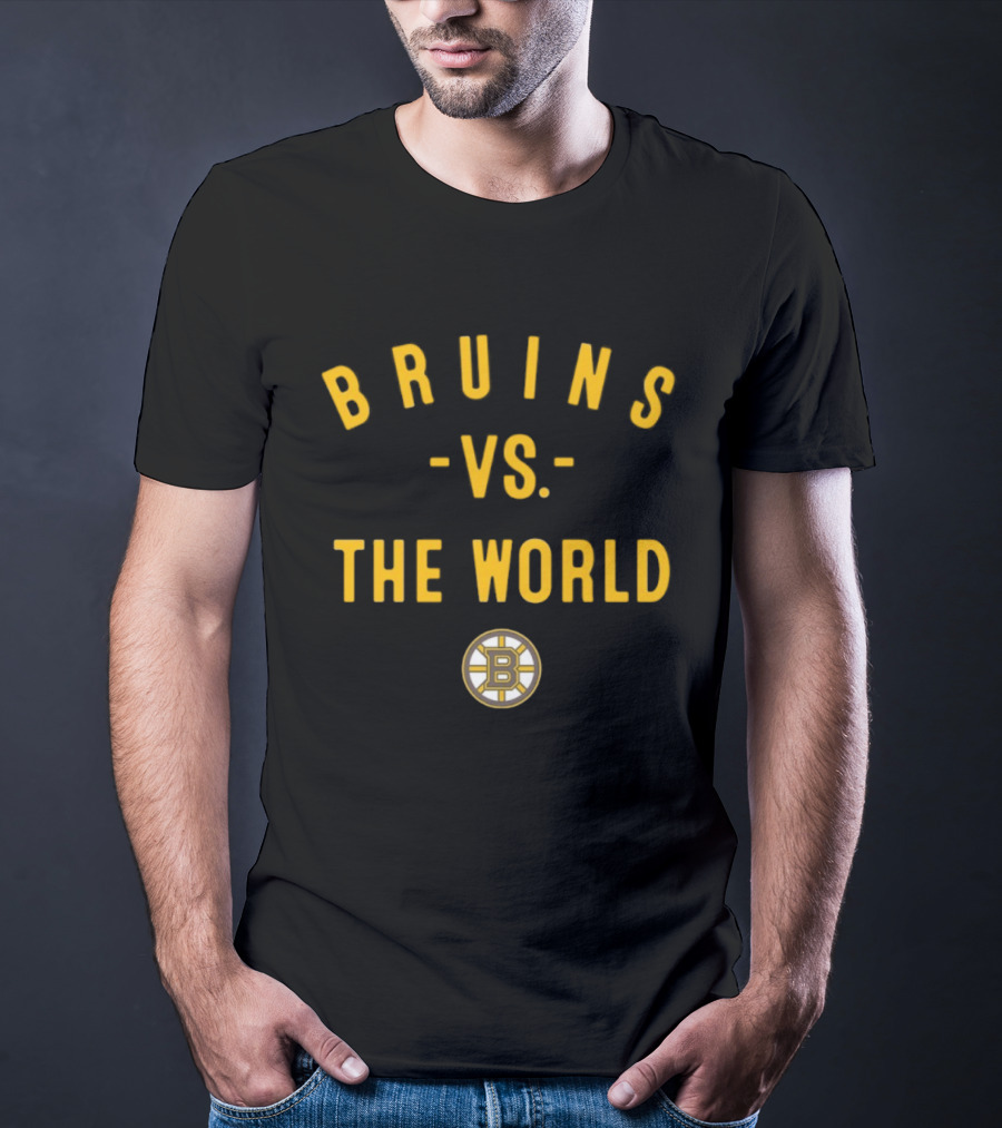 Boston Bruins VS The World NHL 2026 Nowbes T-Shirt
