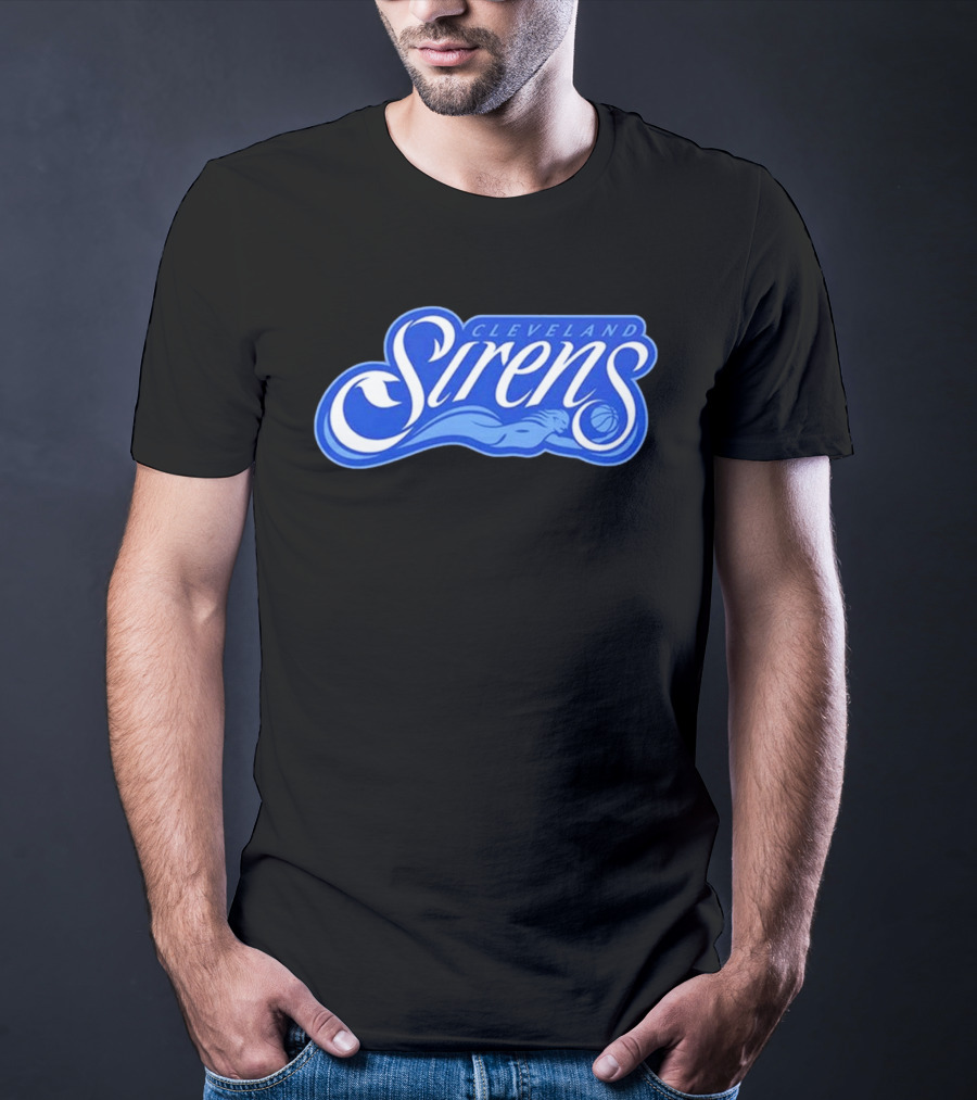 Cleveland Sirens WNBA Toddler Black Primary Logo Basketball T-Shirt