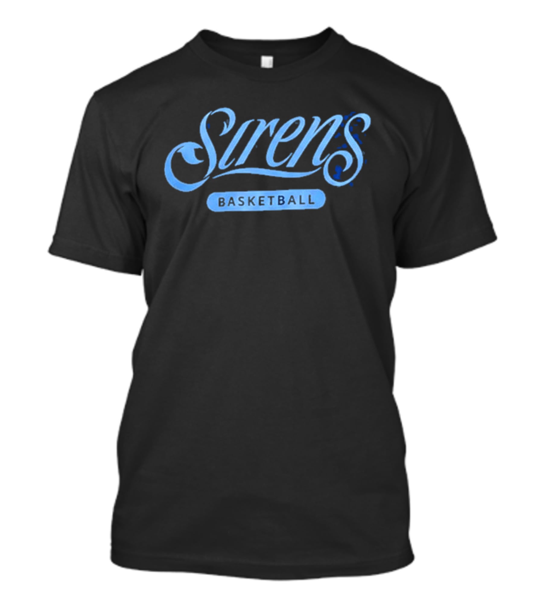 Cleveland Sirens WNBA Wild Collective Basketball Siren Blue Multi T-Shirt