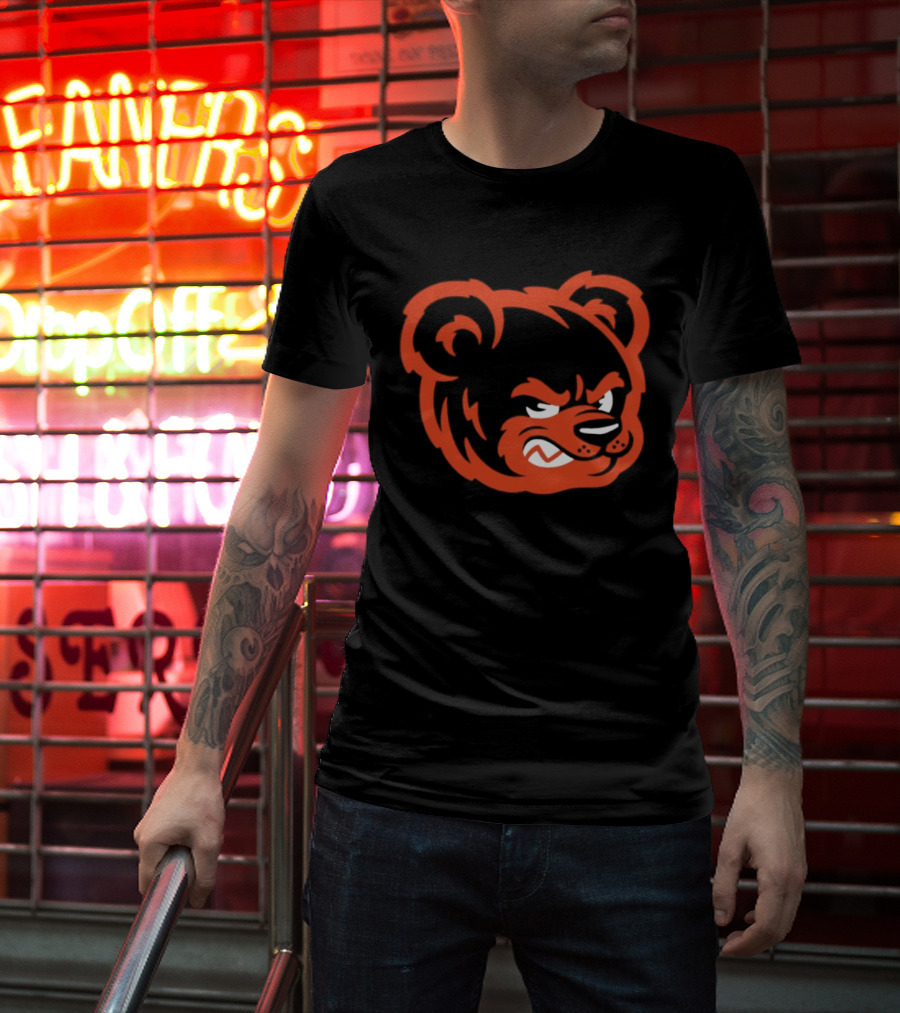 Monterrey Osos Fierce Bear Head T-Shirt