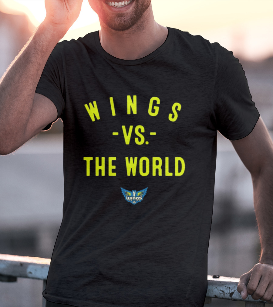Wings Vs The World Dallas 2026 WNBA Season T-Shirt