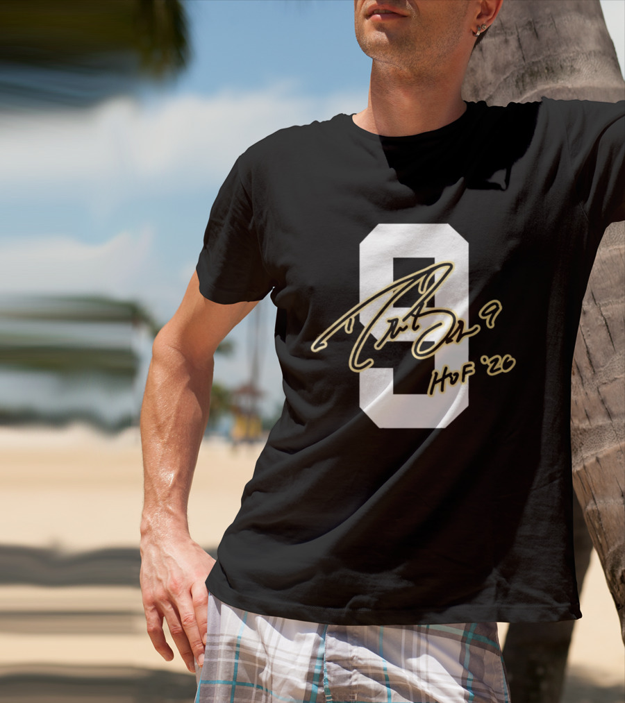 Drew Brees 9 HOF 2026 Elected Saints T-Shirt