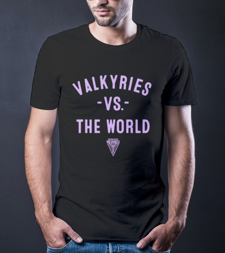 Golden State Valkyries Vs The World Nowbes 2026 WNBA Season T-Shirt