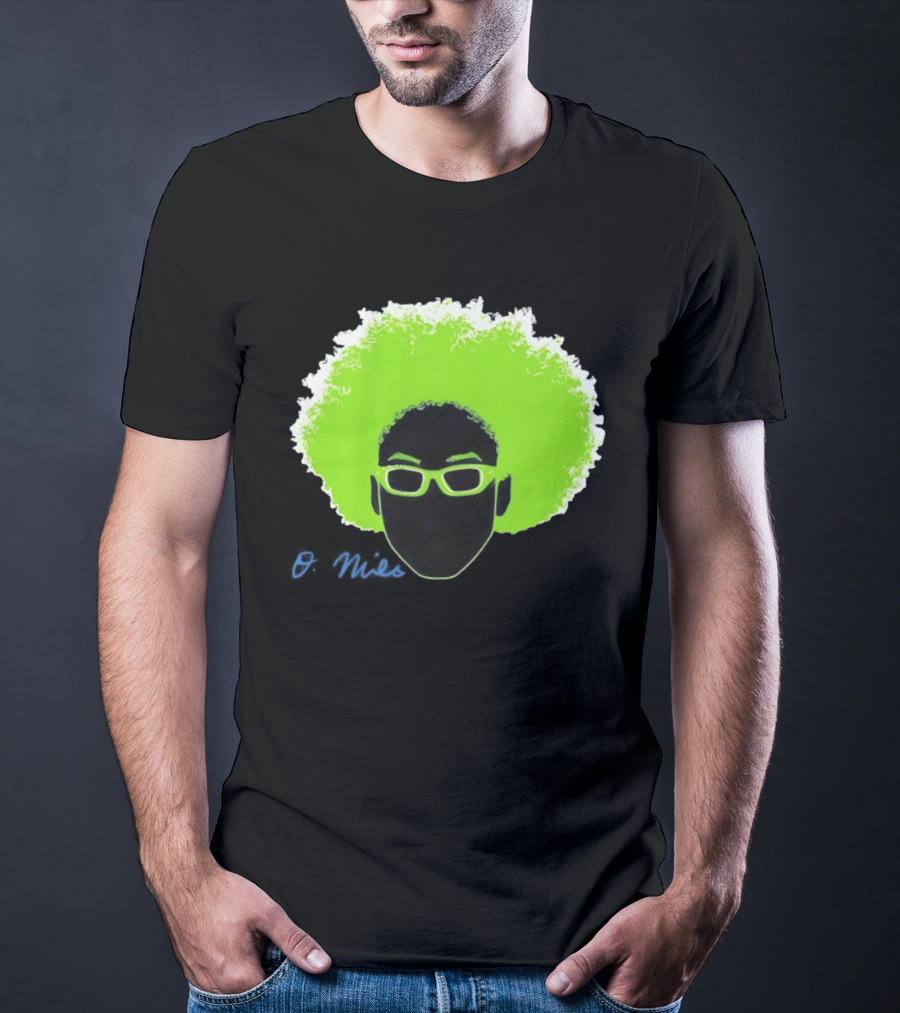 Olivia Miles Minnesota Lynx 2026 WNBA Green Afro And Glasses T-Shirt