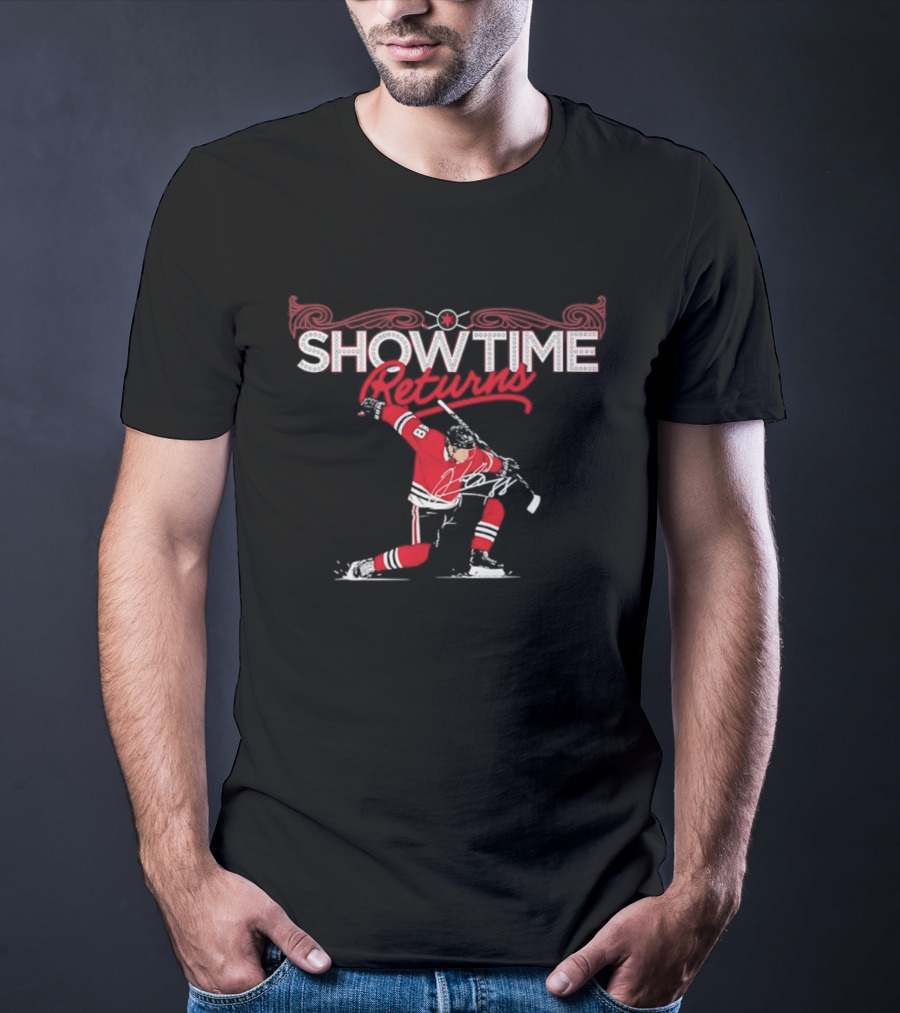 Patrick Kane Showtime Returns Chicago Hockey T-Shirt