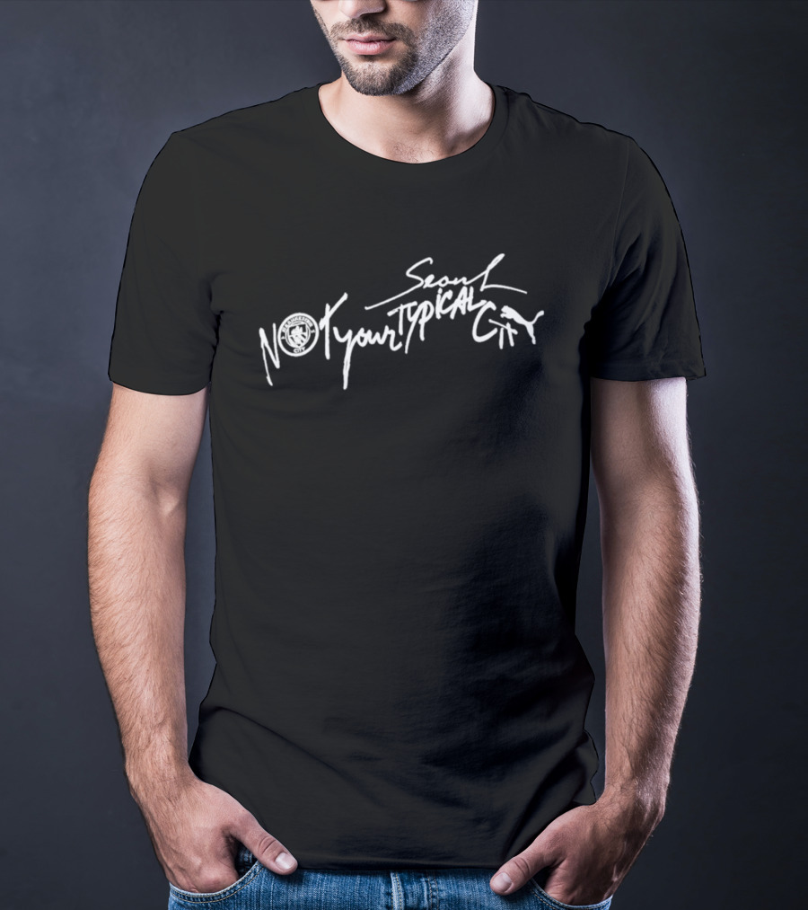 PUMA X Manchester City Not Your Typical Seoul City T-Shirt