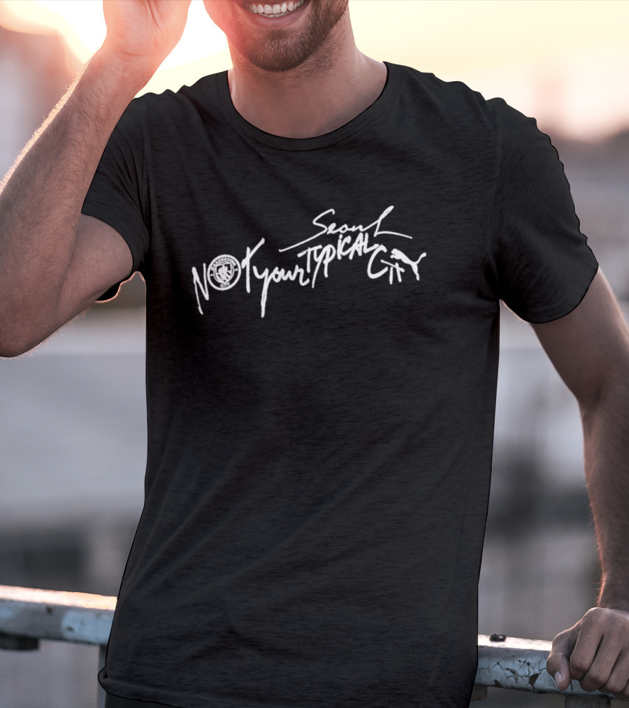 PUMA X Manchester City Not Your Typical Seoul City T-Shirt