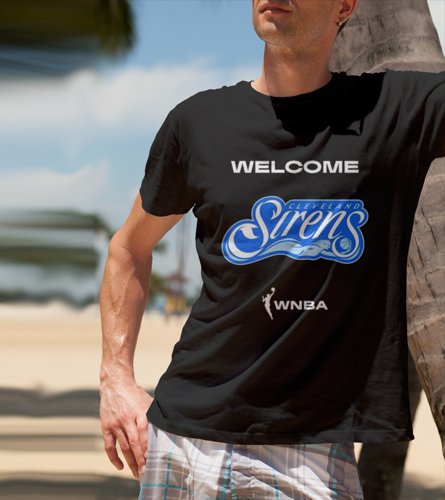 Welcome Cleveland Sirens WNBA 2026 Logo Debut T-Shirt