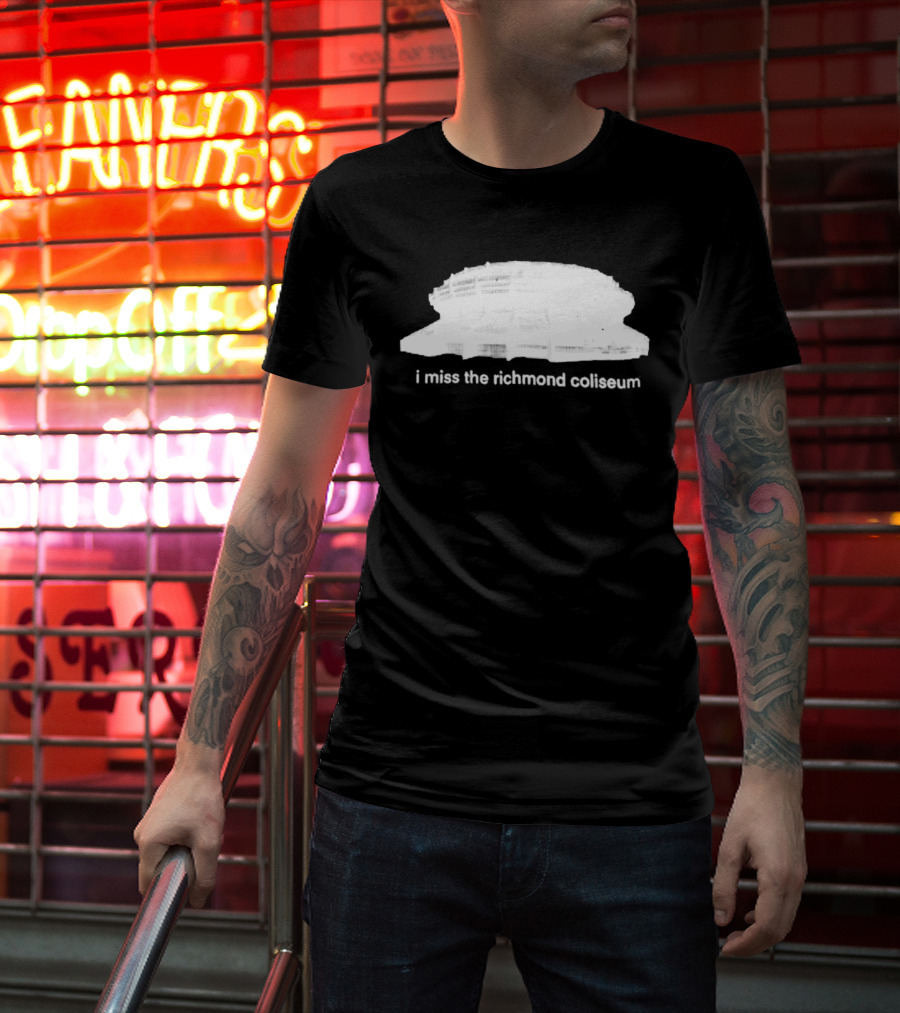 Richmond Coliseum Virginia History Nostalgia T-Shirt