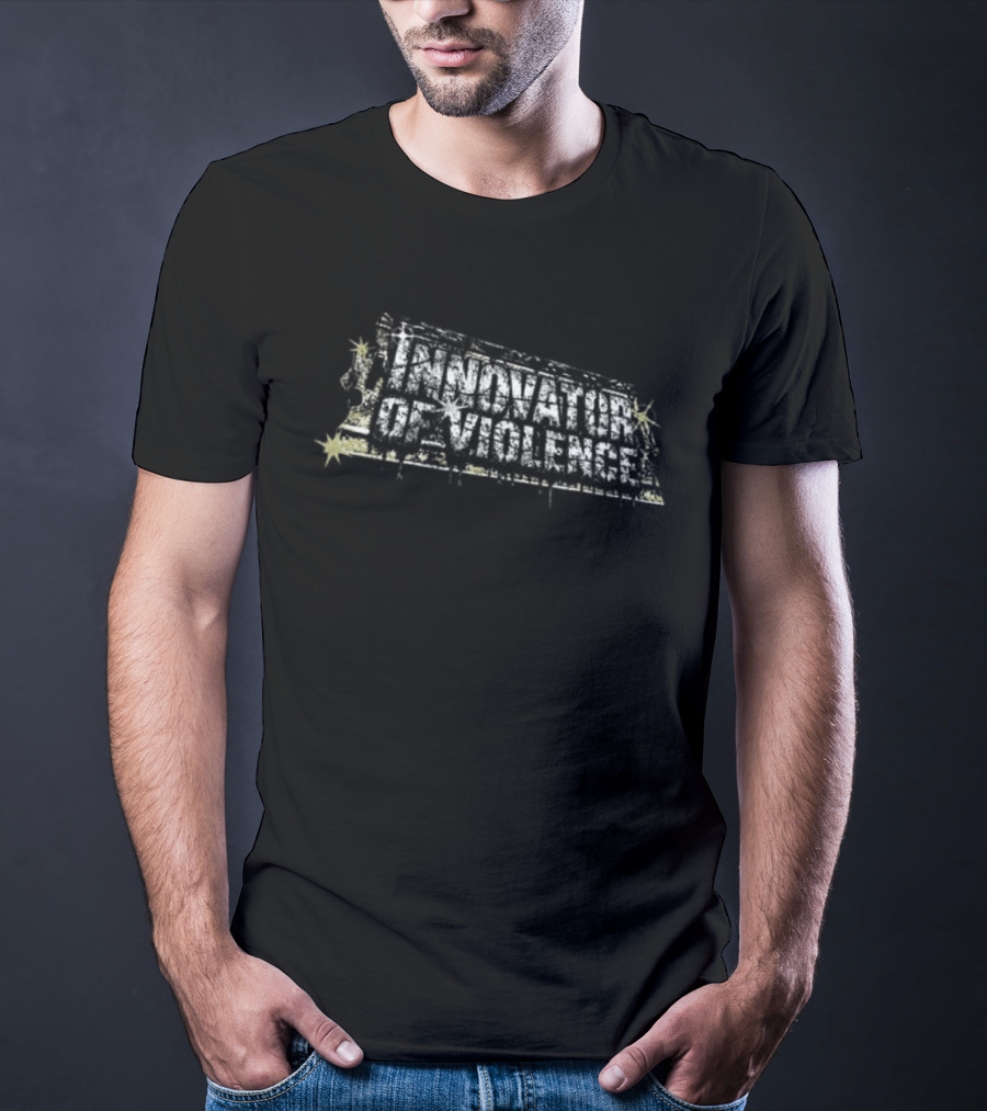 Innovator Of Violence Tommy Dreamer 2 Sided Bold Stamp T-Shirt