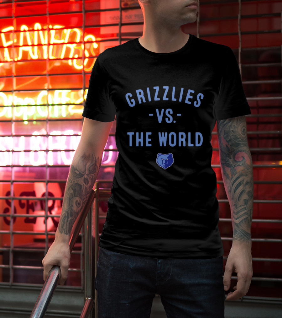 Grizzlies Vs The World NBA 2026 Nowbes T-Shirt