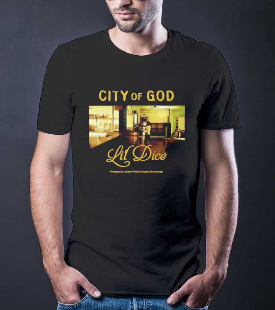 City Of God Lil Dice Leandro Firmino Douglas Silva T-Shirt