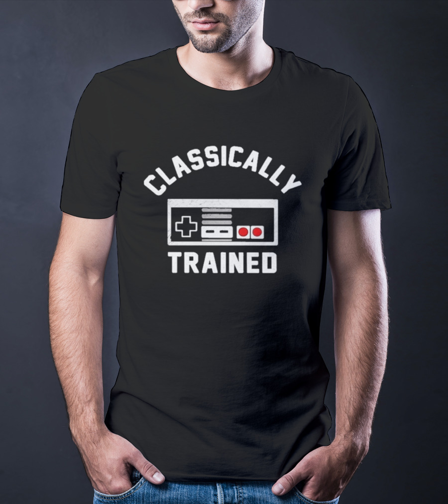 Classically Trained Retro Gaming Controller T-Shirt