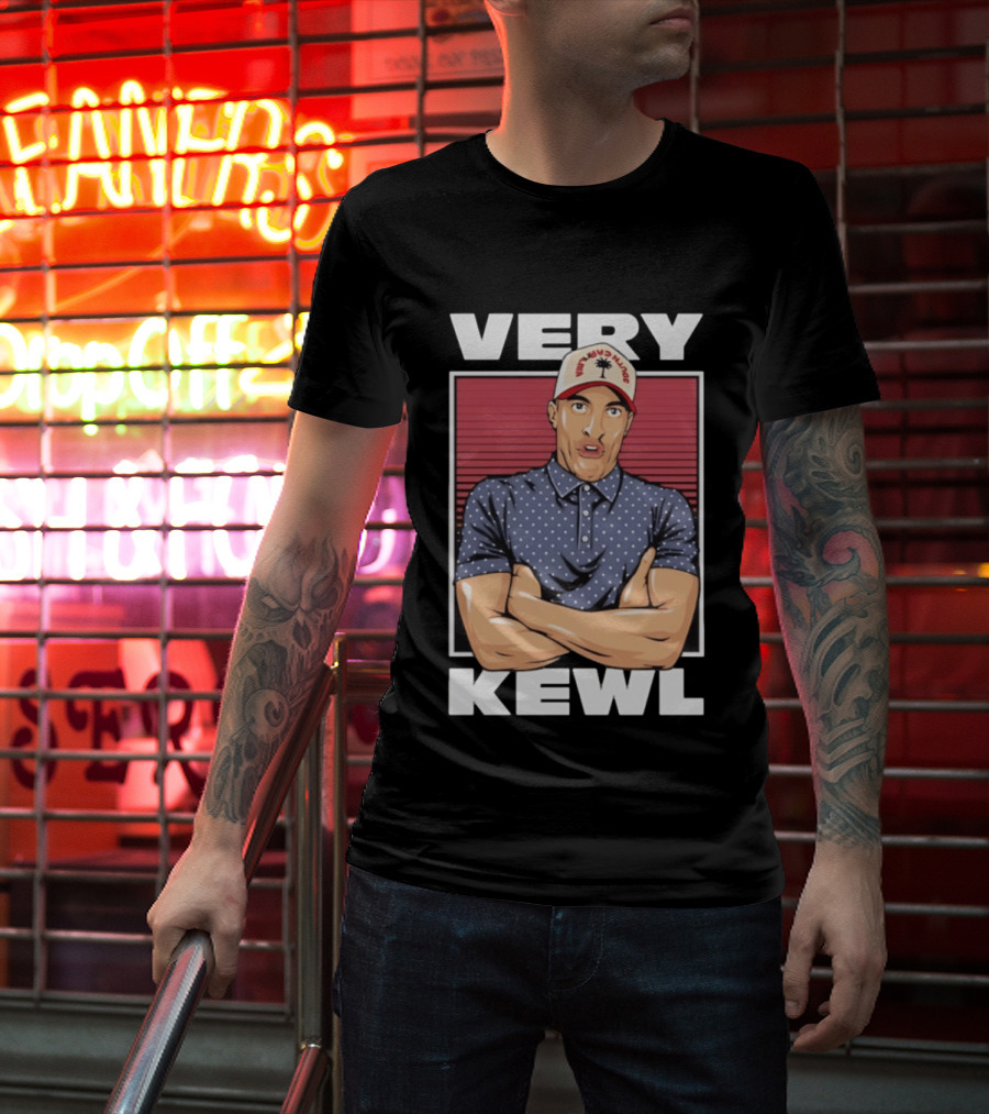 Very Kewl PE Guy Palm Tree Hat T-Shirt