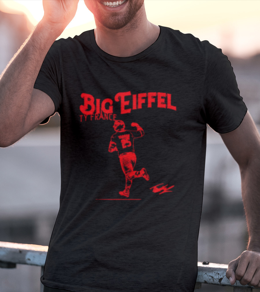 Big Eiffel Ty France San Diego Padres 2026 MLB T-Shirt