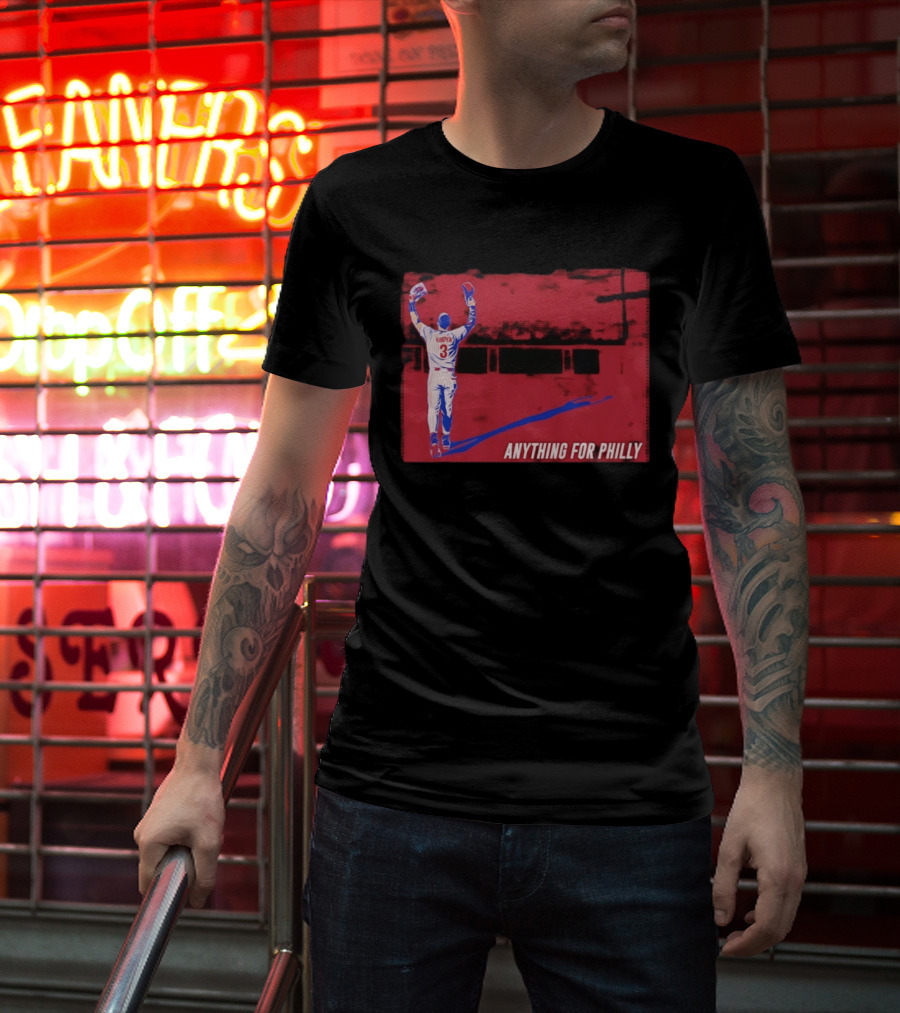 Bryce Harper 2026 Anything For Philly MLB Season 3 T-Shirt