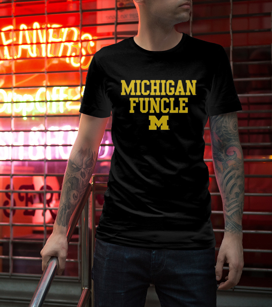 Michigan Wolverines Funcle M NCAA 2026 T-Shirt