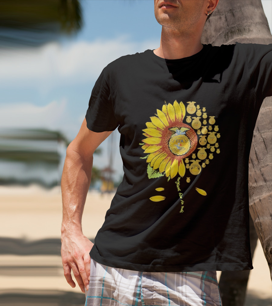 You Are My Sunshine FFA Sunflower Emblem Agricultural Education T-Shirt