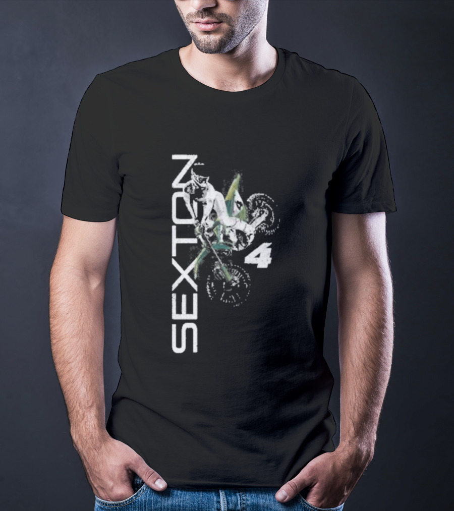 Kawasaki Chase Sexton Motocross Rider Racing T-Shirt