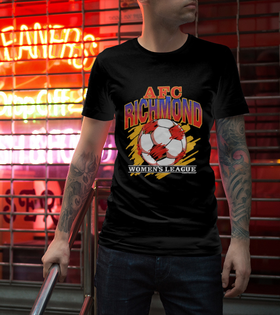 Ted Lasso AFC Richmond Women's League Soccer Ball T-Shirt