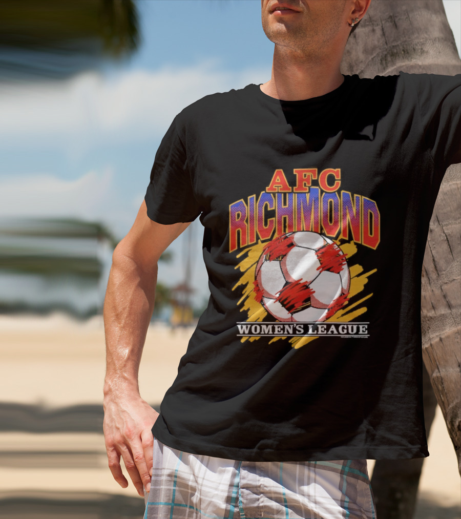 Ted Lasso AFC Richmond Women's League Soccer Ball T-Shirt