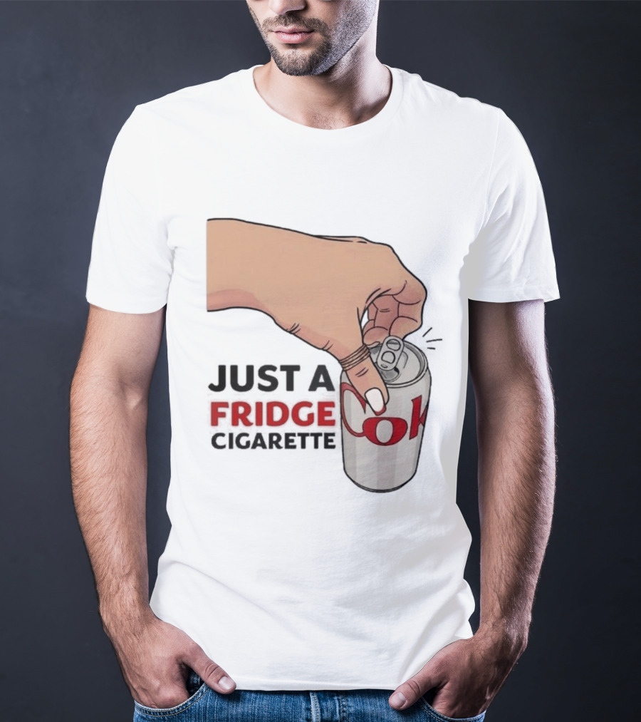 Just A Fridge Cigarette Coke Pop Art Can T-Shirt