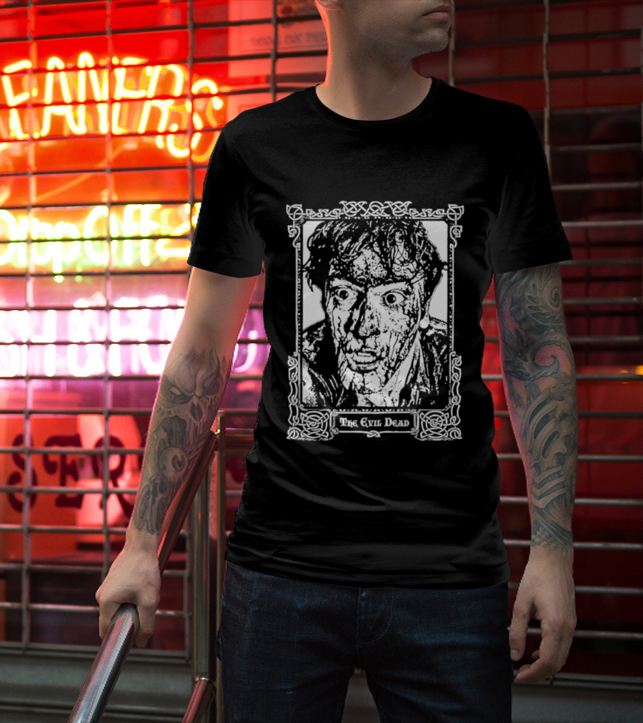 The Evil Dead Bruce Campbell Horror Movie T-Shirt