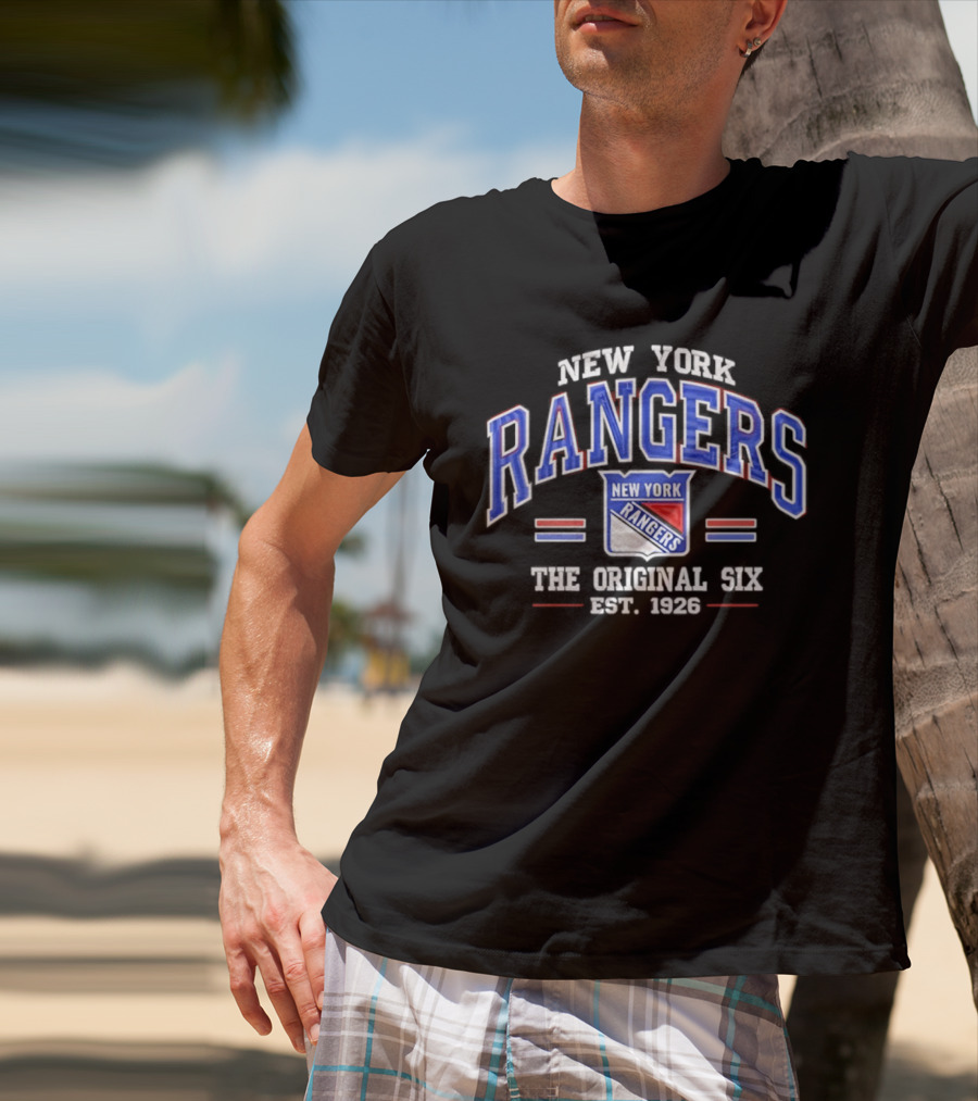 New York Rangers The Original Six Established 1926 T-Shirt