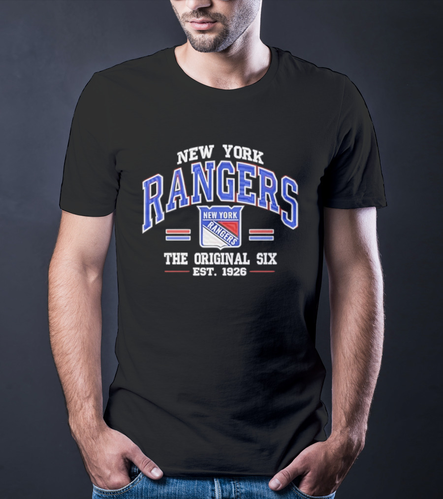 New York Rangers The Original Six Established 1926 T-Shirt