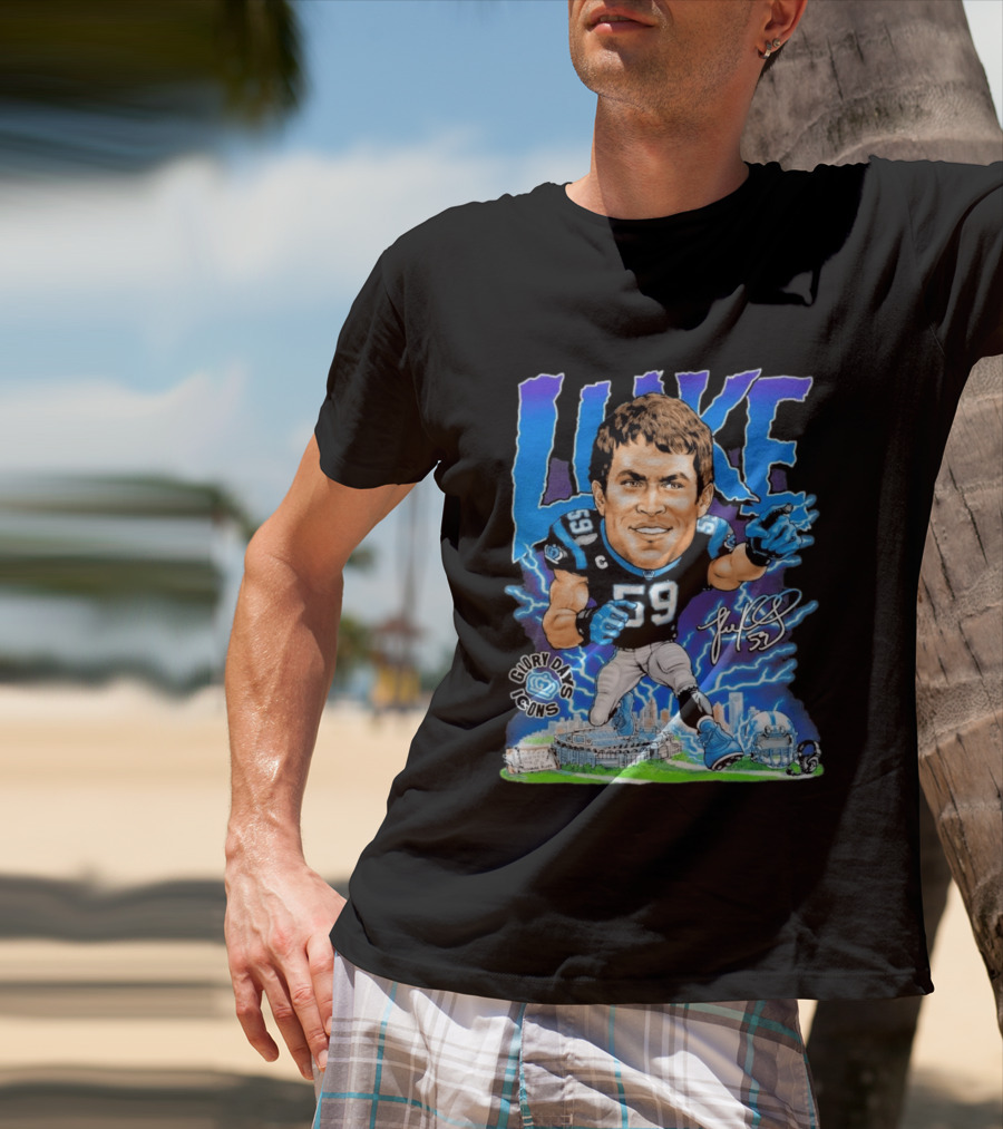 Glory Days Icons Luke 59 Football Legend T-Shirt