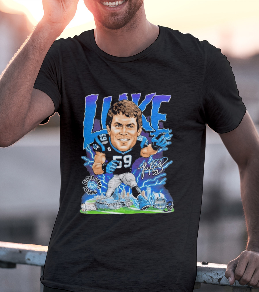 Glory Days Icons Luke 59 Football Legend T-Shirt