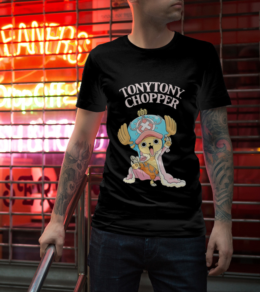 Tony Tony Chopper One Piece Anime Manga Character Fan T-Shirt