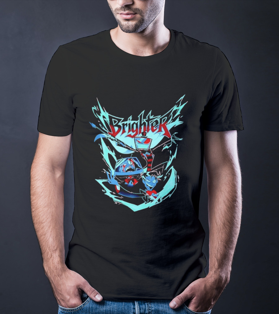 Brighter Vox Vincent Blue And Red T-Shirt