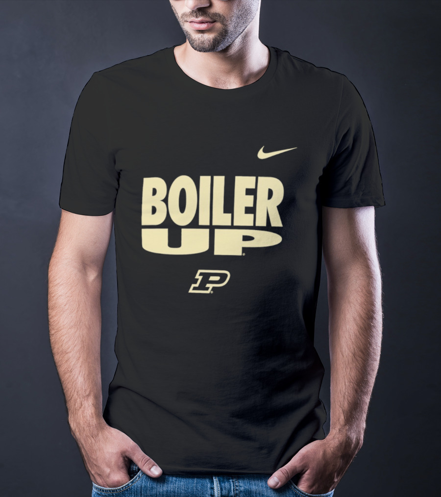 Purdue Boilermakers Boiler Up Nike P T-Shirt